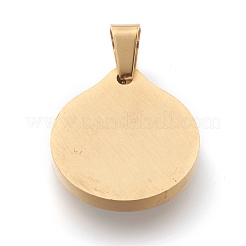Pendentifs en acier inoxydable 304&nbsp;STAS-O138-21p-Y