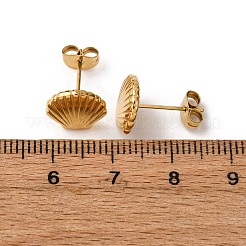 Ohrstecker aus 304 Edelstahl&nbsp;EJEW-Z134-01G