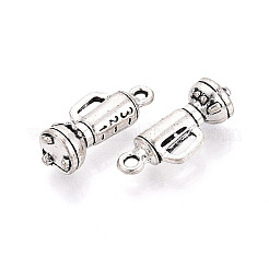 Tibetischer stil Aluminium Anhänger & Charms&nbsp;TIBEP-T054-18AS