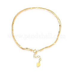 925 Sterling Silber Fußkettchen&nbsp;STER-T007-133G
