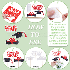 Centrotavola di carta per festa di laurea&nbsp;DIY-WH0588-94A