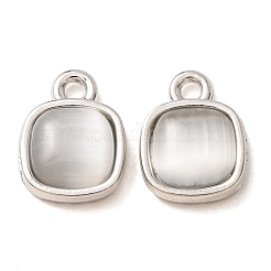 Pendentifs en alliage et verre&nbsp;AL-CBA7256-08P