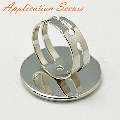 Anillo de acero inoxidable quirúrgico 316 para la fabricación de joyas.&nbsp;STAS-C125-03S
