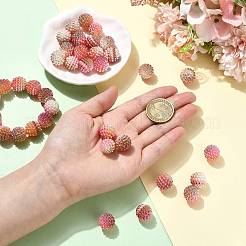 40pcs perles acryliques imitation perle&nbsp;OACR-FS0002-89A-19
