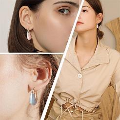 Aretes de aro con arco esmaltado&nbsp;JE1109C