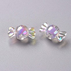 Perles en acrylique transparente&nbsp;TACR-S152-03B-SS2114