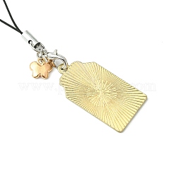 12 stücke 6 stil japanischen stil emaille omamori segen dekoration telefon charme riemen&nbsp;HJEW-PH01770