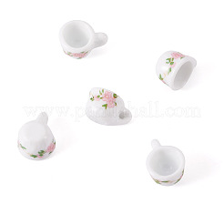 5 Stück Mini-Teetasse aus Porzellan&nbsp;AJEW-TA0003-15