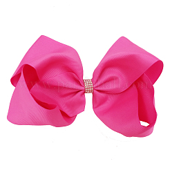 Grosgrain Bowknot Alligator Haarspangen&nbsp;OHAR-Q047-M