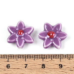 Perles en porcelaine manuelles&nbsp;PORC-N008-10E-01
