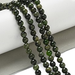 Brins de perles de diopside vert naturel&nbsp;G-K382-B01-01