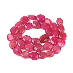 Hebras de cuentas de ágata natural teñidas y calentadas.&nbsp;G-N359-15A-10