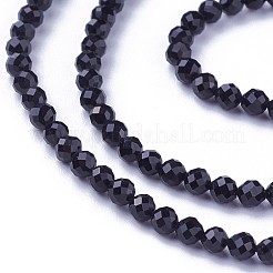 Chapelets de perles en verre à facettes&nbsp;G-F619-09B-3mm