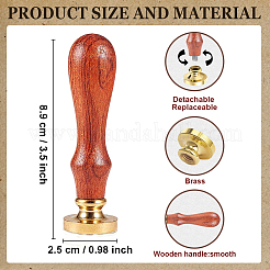 Sello de cera&nbsp;AJEW-WH0208-1477