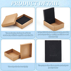 24 Stück Schmuckset-Boxen aus Kraftpapierkarton&nbsp;CBOX-BC0001-50