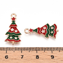 Noël alliage thème pendentifs émail&nbsp;ENAM-N056-403B