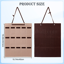 Borsa per appendere gli occhiali da sole in feltro&nbsp;AJEW-WH20006-67D