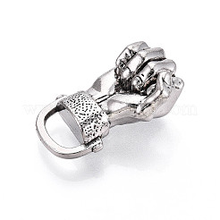 Tibetischer stil Aluminium Anhänger & Charms&nbsp;PALLOY-N182-01AS