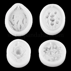 4 Stück Silikonseifenformen in 4 Stilen&nbsp;DIY-TA0013-19