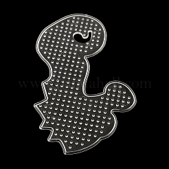 Seepferdchen abc Kunststoff pegboards für 5x5mm DIY Sicherung Perlen verwendet&nbsp;X-DIY-Q009-31