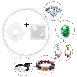 Quadratische Geschenkboxen aus Karton&nbsp;LS-CON-WH0003-31A-01
