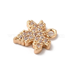 Ottone micro spianare fascino zirconi&nbsp;KK-C062-046G-02