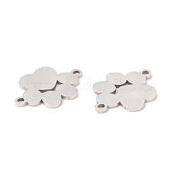 Breloques de connecteur en acier inoxydable 201 anti-ternissement&nbsp;STAS-G296-16P