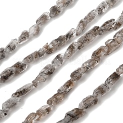 Hilos de cuentas de diamantes herkimer naturales&nbsp;GG-CBA8084-03