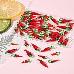60pcs 3 Arten handgemachte Bunte Malerei-Anhänger&nbsp;LAMP-FS0001-45