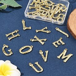 26pcs 26 Arten Messinganhänger&nbsp;KK-FS0001-65G