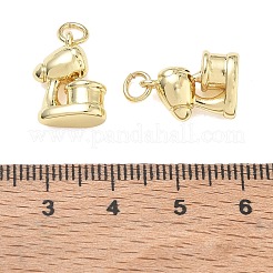 Cremagliera pendenti in ottone placcatura&nbsp;KK-CBAB1AF-03G