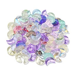 100pcs transparente sprühlackierte Glasperlen&nbsp;GLAA-CJ0002-12