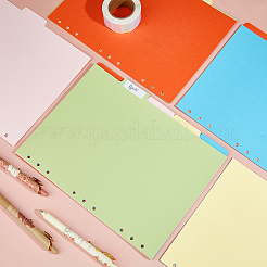 Trennblätter für Papierordner&nbsp;DIY-WH0888-883