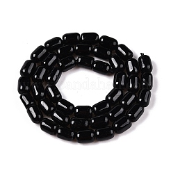 Natürliche schwarze Turmalin Perlen Stränge&nbsp;G-G980-48