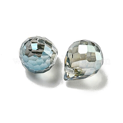 Perles en verre electroplate&nbsp;EGLA-A041-02-FR02