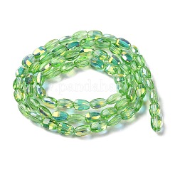 Trasparenti perle di vetro placca fili&nbsp;GLAA-Q099-F01-02