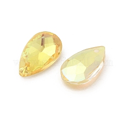 Facettierte tropfenglasanhänger&nbsp;GLAA-O008-A17