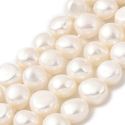 Brins de perles de culture d'eau douce naturelles&nbsp;PEAR-A006-10E-X