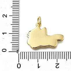 Gestellmessinganhänger&nbsp;KK-V002-16G