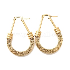 201 orecchini a cerchio in acciaio inossidabile&nbsp;EJEW-Q026-15G-A
