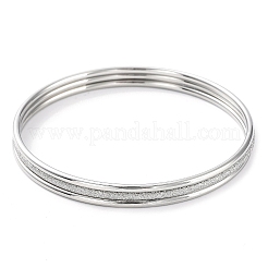 Ensemble de bracelets unis en acier inoxydable 304 anti-ternissement&nbsp;BJEW-G684-02A-P