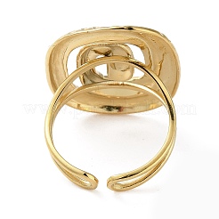 Anillos de dedo de acero inoxidable 304 con revestimiento iónico (IP)&nbsp;RJEW-C075-05H-G