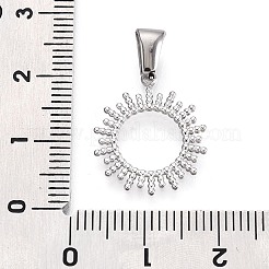 Anhänger aus Edelstahl 303&nbsp;LS-STAS-Q110-15P