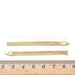 Messing Quaste Anhänger&nbsp;KK-L254-10G