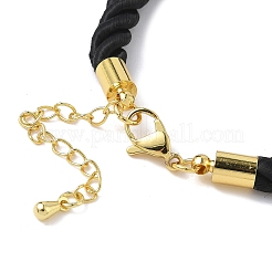 Fabrication de colliers en cordon torsadé en nylon de 5 mm&nbsp;FIND-G096-01G-19