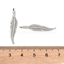 Tibetischer stil Aluminium Anhänger & Charms&nbsp;X-TIBE-Q050-29AS-LF