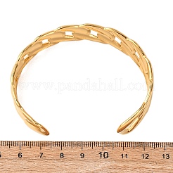 Bracelets manchettes en acier inoxydable 304 pour femmes&nbsp;BJEW-G749-05G