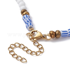 Glasperlenkette für Frauen&nbsp;NJEW-JN04393