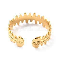 Anillos de dedo de acero inoxidable 304 con revestimiento iónico (IP)&nbsp;RJEW-L102-19G