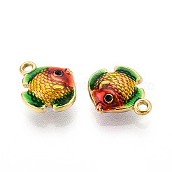 Ionenplattierung (IP) 304 Edelstahl Emaille Charms&nbsp;STAS-N114-10G